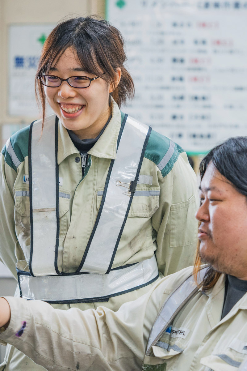 女性がさらに活躍できる職場づくりが目標