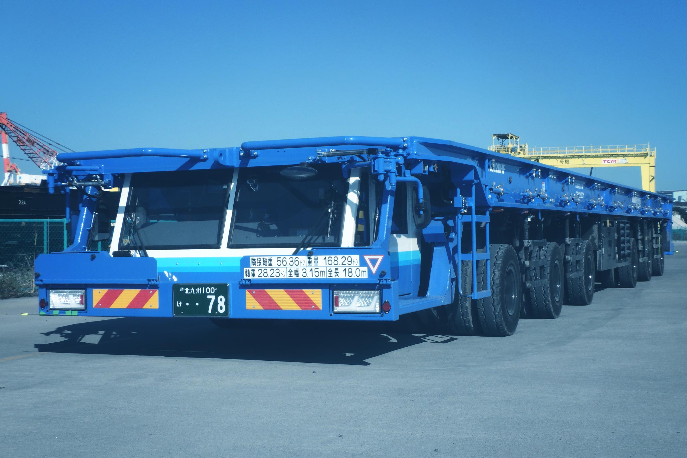 ［ 製鉄所外 ］特殊大型輸送車両の導入